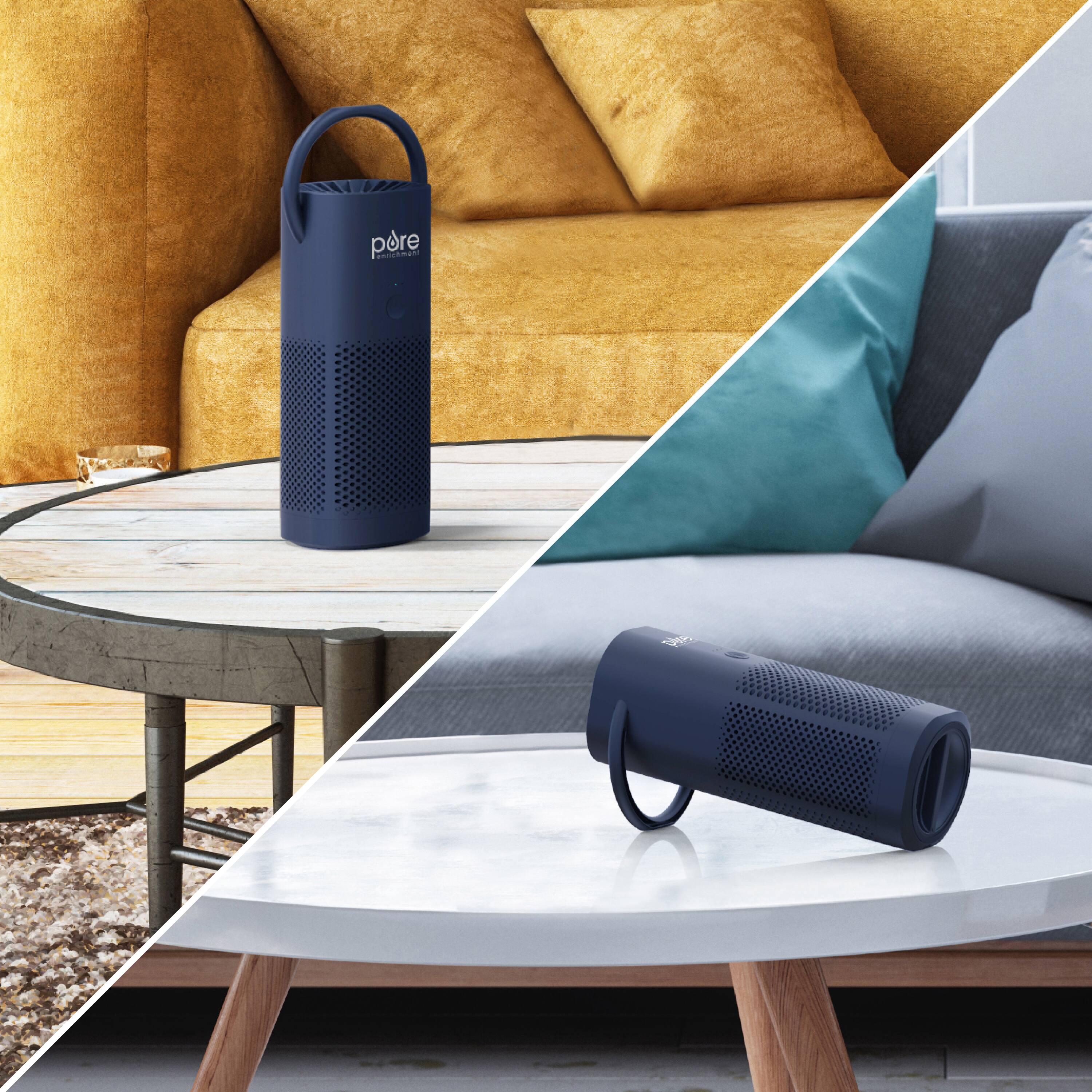 Alt View 15. Pure Enrichment - True HEPA Portable Air Purifier - Blue.