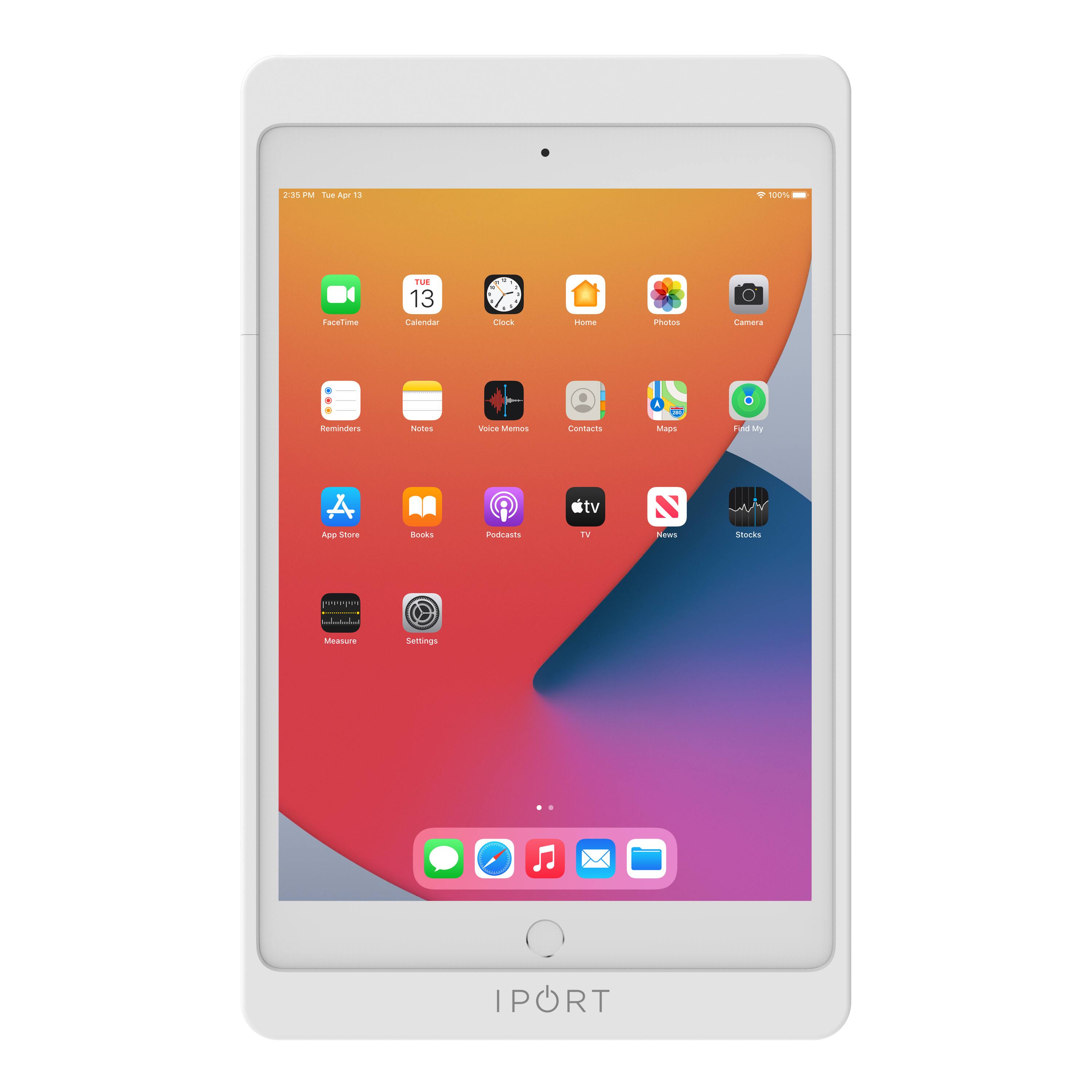 Angle. iPort - CONNECT PRO - CASE FOR APPLE IPAD 10.2" (9th Gen) (Each) - White.