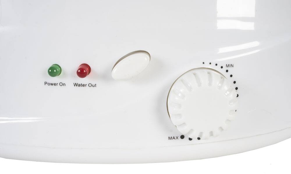 MIN Power On Water Out MAX