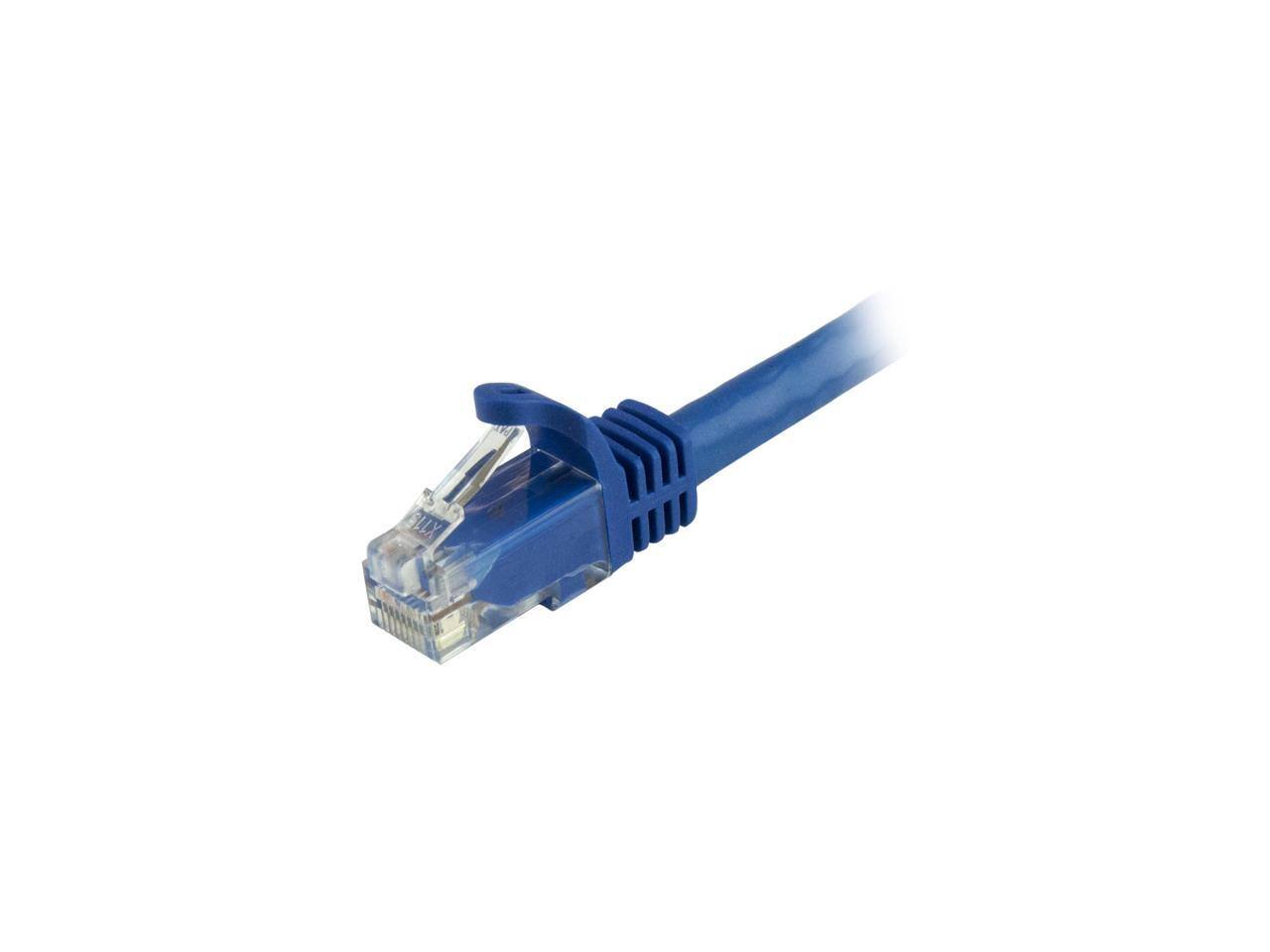 Alt View 1. Startech - StarTech Cat6 Patch Cable 2ft Blue Snagless RJ45 Ethernet Cord.