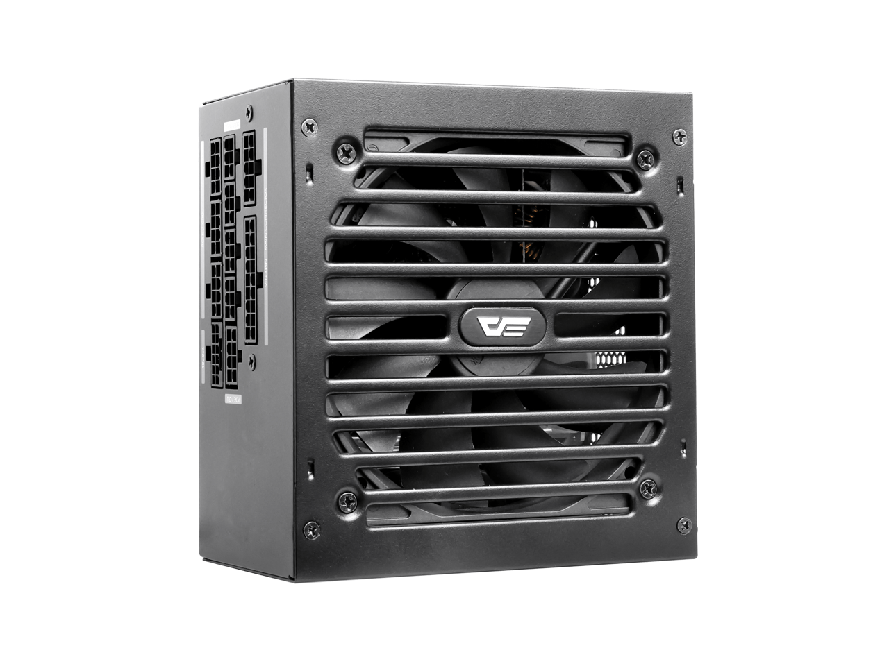 Alt View 1. darkFlash - darkFlash DG750 750W Gold Modular ATX PSU, ATX 3.1/PCIe 5.1 Ready, 12V-2x6, 140mm, 5-Year Warranty.
