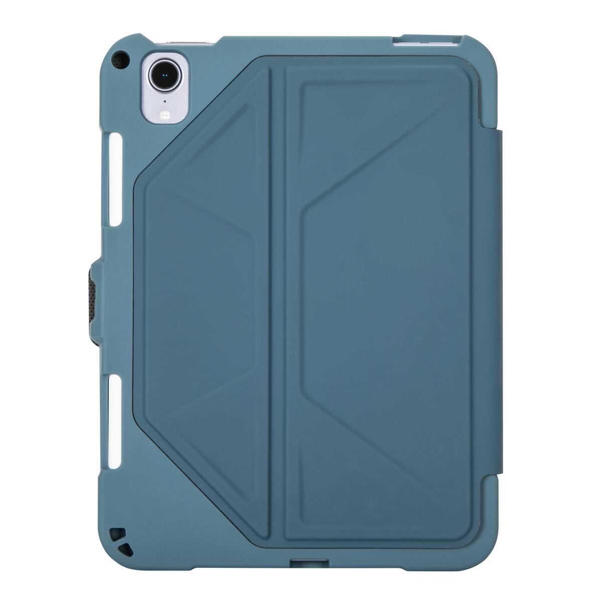 Alt View 11. Targus - Pro-Tek Antimicrobial Case for Apple iPad mini (A17 Pro) and Apple iPad mini (6th generation 2021) - China Blue.