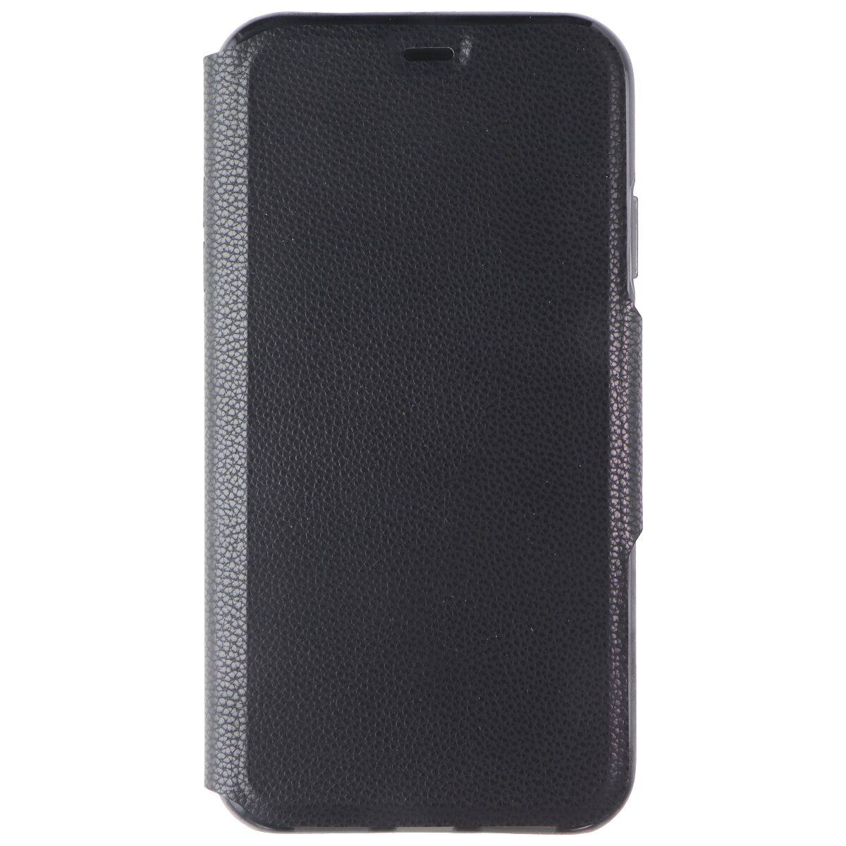 Front. Tech21 - Tech21 EvoWallet Protective Folio Case for Apple iPhone XS Max - Black - Black.