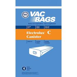 DVC - Canister Vacuum Bags For Electrolux 4 pk