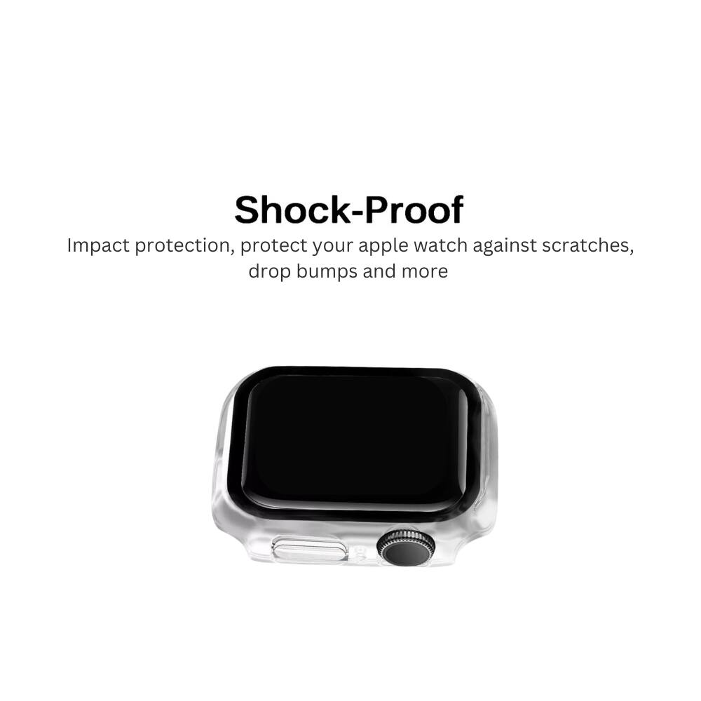 Shock-Proof

Impact protection, protect your apple watch against scratches, drop bumps and more