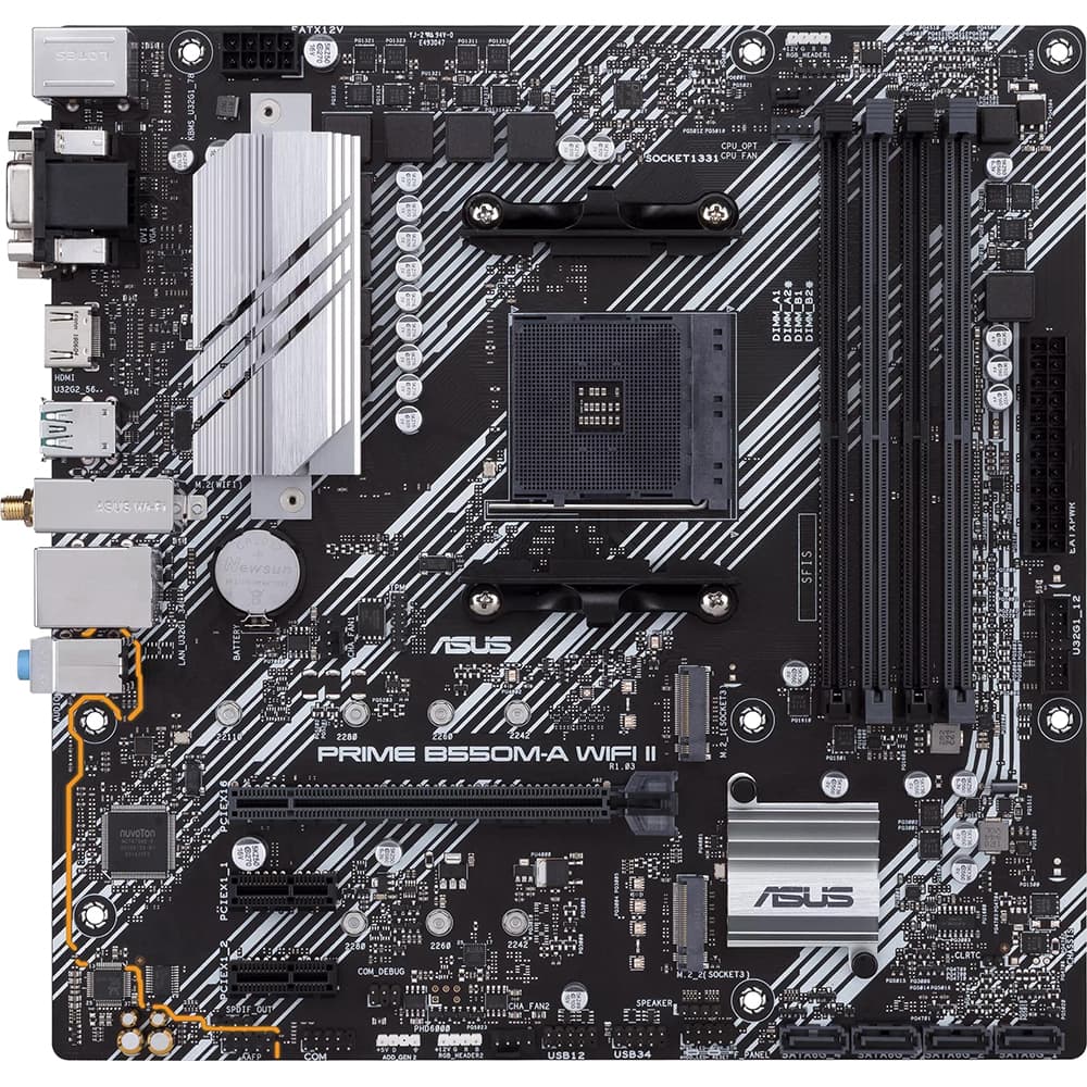ASUS Prime B550M A WIFI II mATX Motherboard PRIMEB550M AWIFIII