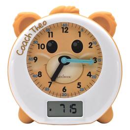 Lexibook - THEO Sleep Trainer Educational Alarm Clock with Story Teller & Lights - White