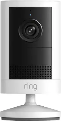 Ring - Outdoor Cam 2K, Battery — Wide-Angle Retinal 2K Video, 6x Enhanced Zoom, Night Vision - White
