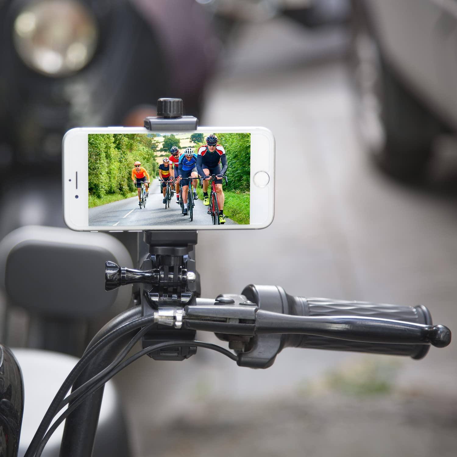 Alt View 1. Stylel Star - Phone Holder Desk Gooseneck Mount Cell Clamp Clip For Pole Stand Compatible 16 Plus 15 Pro 14 Xs Max Xr X 8 7 6 6s An... - Default.