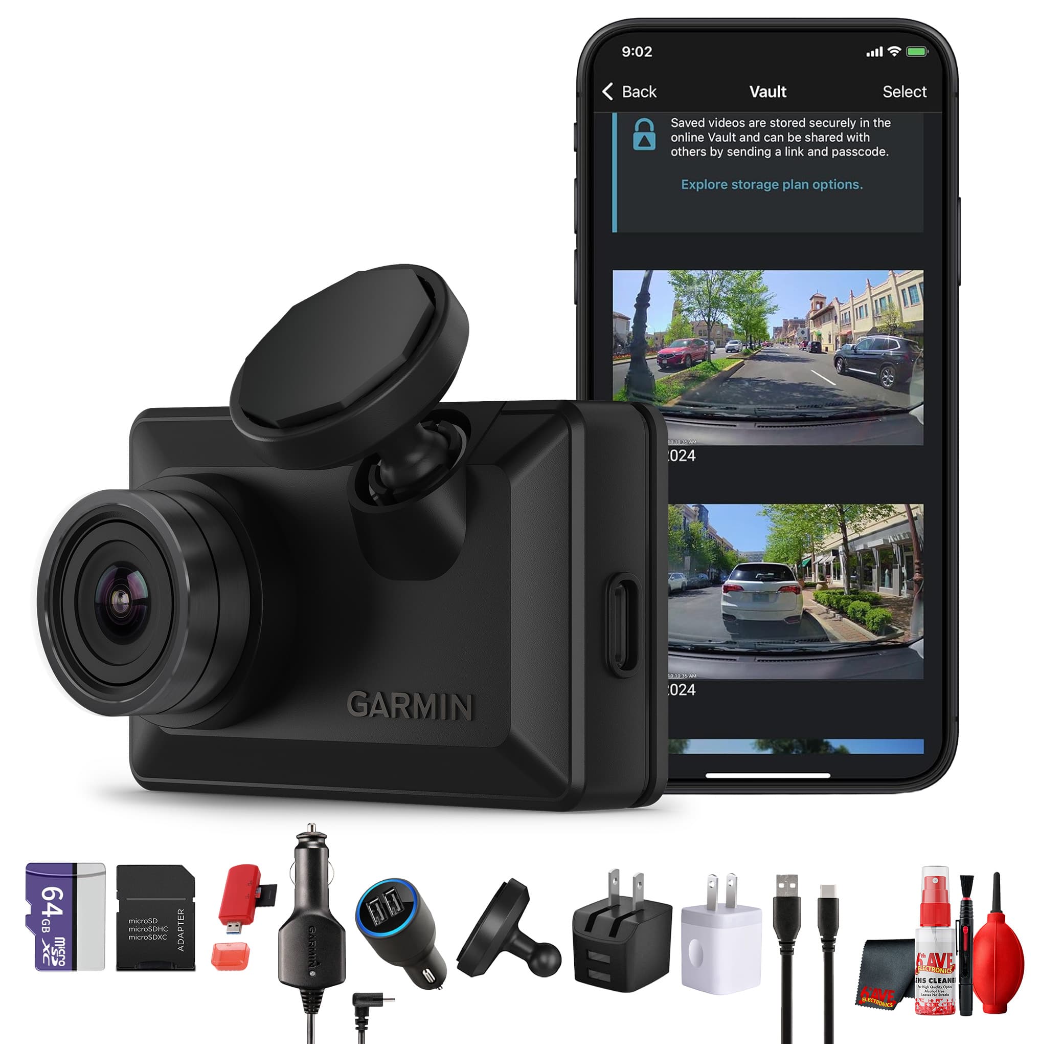 Garmin - Dash Cam X310 4K Dash Camera