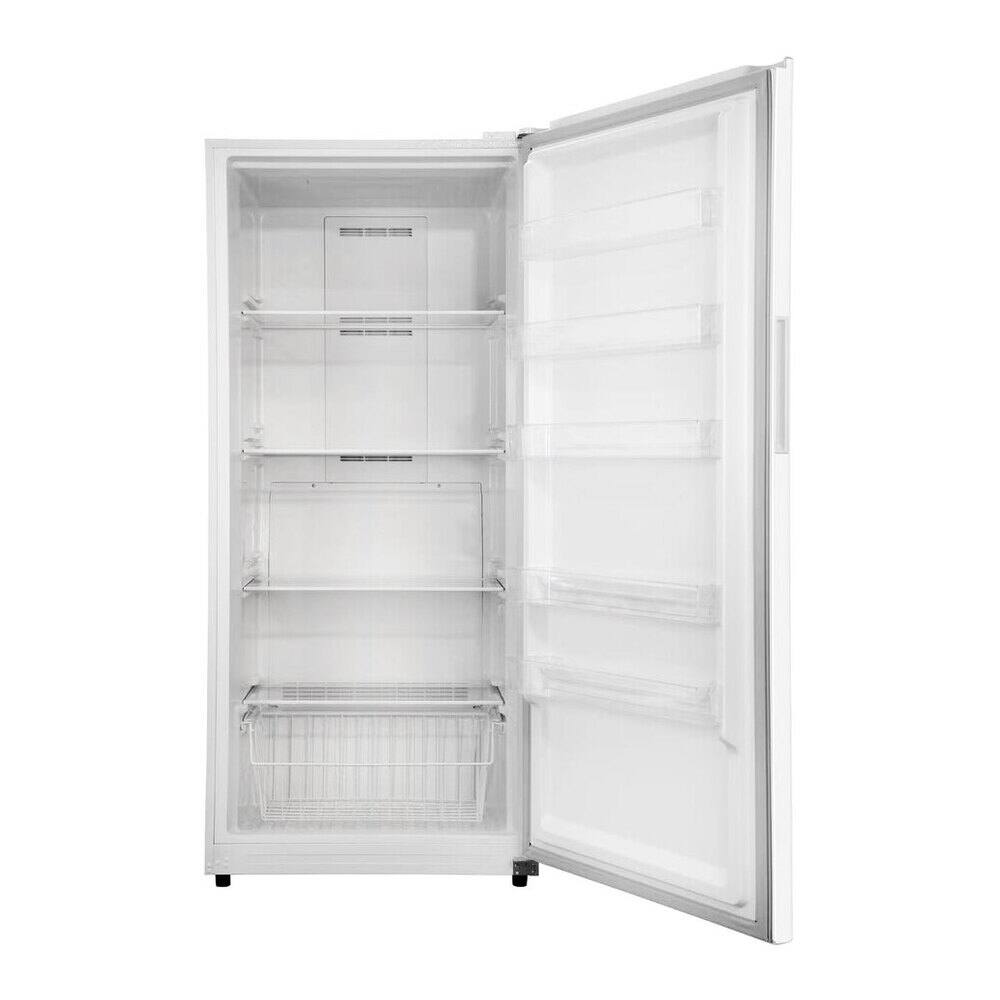 Alt View 3. Verona - Verona 33 inch Convertible Upright Freezer/Refrigerator with 20.2 cu. ft. Capacity in White - White.