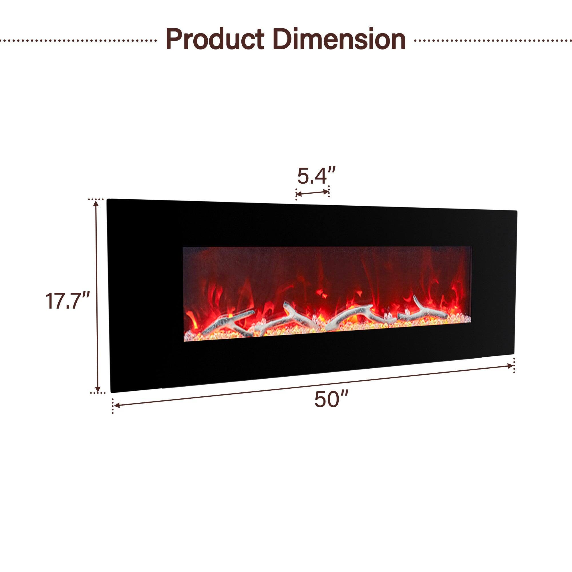 Product Dimension 5.4" 17.7" 50"