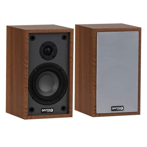 Dayton Audio - Classic B40 Bookshelf Speaker Pair Wood