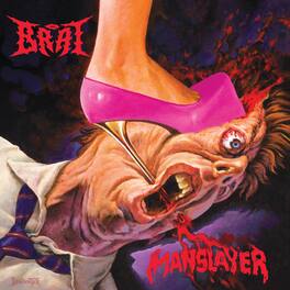 Brat - Manslayer - Black Splatter Vinyl - VINYL LP