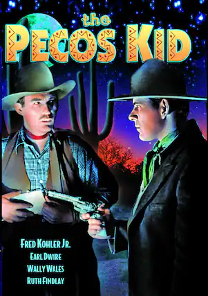 Front. The Pecos Kid - DVD.