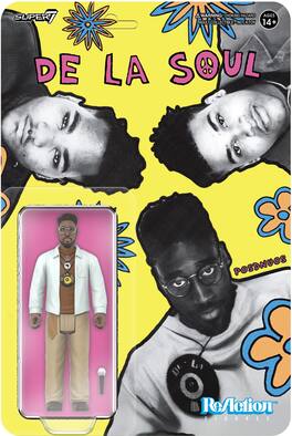 De La Soul - Super7 - De La Soul - ReAction Figures Wv1 - Kelvin Posdnuos Mercer (Me, Myself & I) - COLLECTIBLES - Multicolor