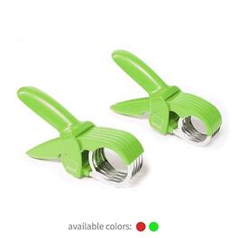 Ronco - Handi Slicer for Fruit and Vegetable Chopping (Set of 2) 1.5" & 2” Slicer - Green