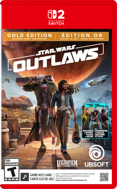 Star Wars Outlaws Gold Edition - Nintendo Switch 2