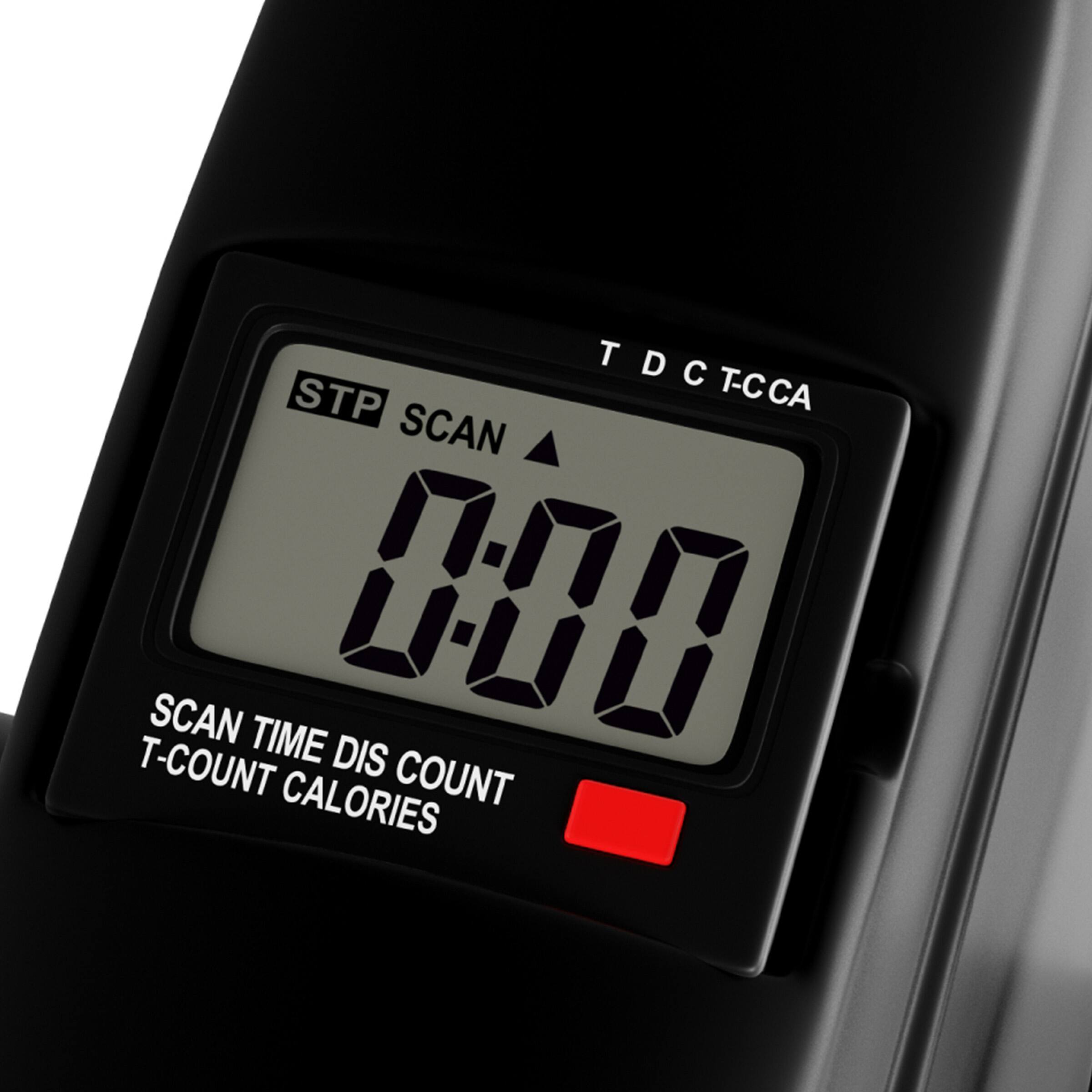 T D C T-CCA STP SCAN SCAN TIME DIS COUNT T-COUNT CALORIES