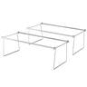 Staples - Adjustable Hanging File Frame, Letter Size, 2/Pack - Gray