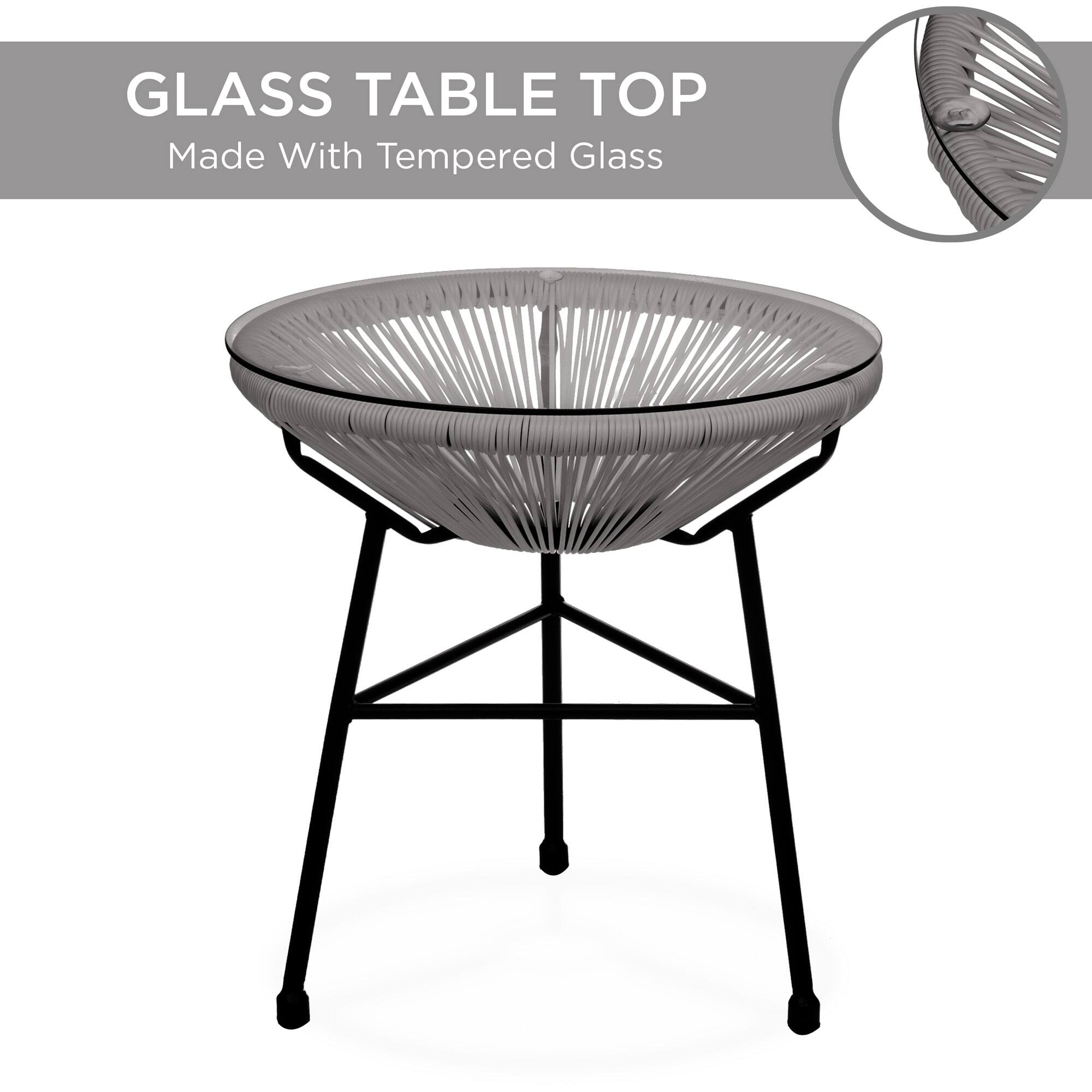 GLASS TABLE TOP  
Made With Tempered Glass