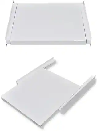 Front. Conserv - Conserv Washer and Dryer Stacking Kit with Shelf Space Saving.