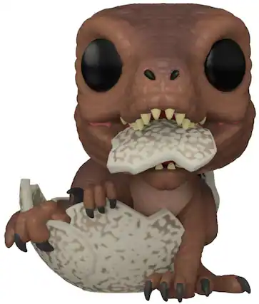 Front. Funko - FUNKO POP! MOVIES: Jurassic Park: Velociraptor Hatchling - COLLECTIBLES - Multicolor.