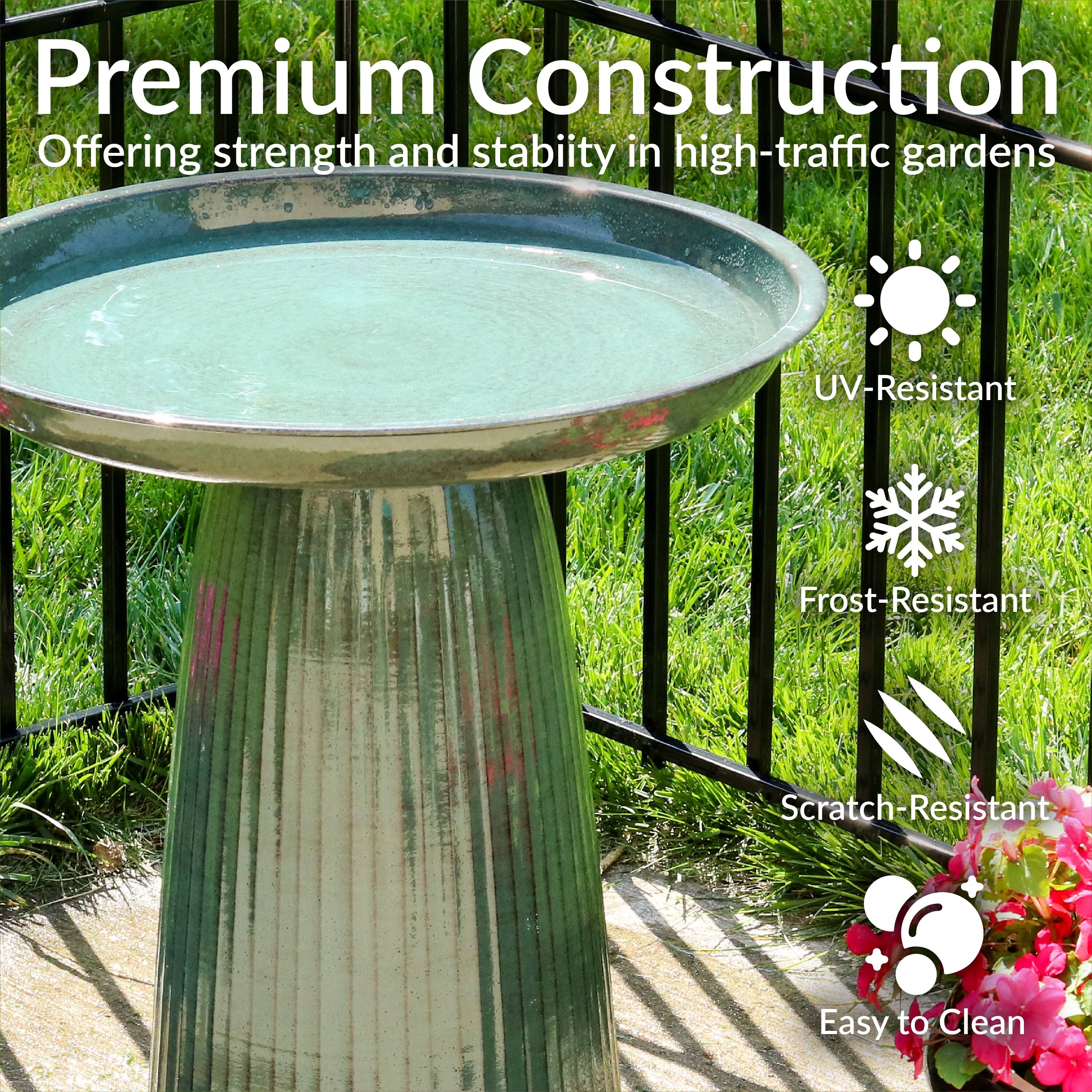 Premium Construction  
Offering strength and stability in high-traffic gardens  

- UV-Resistant  
- Frost-Resistant  
- Scratch-Resistant  
- Easy to Clean