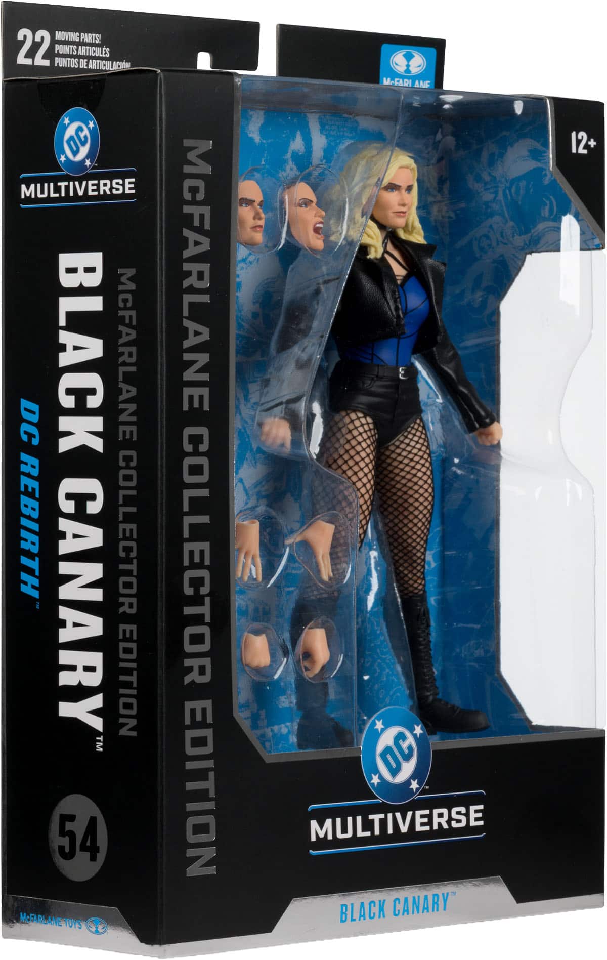 DCマルチバース ブラックキャナリー McFarlane Toys Black Canary (or Chase) Collector Edition 7-in