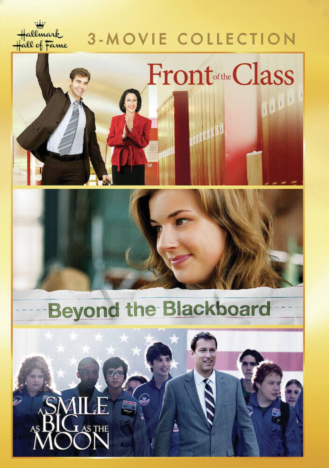 Hallmark Hall of Fame 3-Movie Collection: Front of the Class / Beyond the Blackboard / A Smile as - DVD
