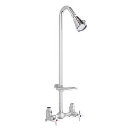 Homewerks - 2-Handle Wall Mount Tub Faucet - Chrome