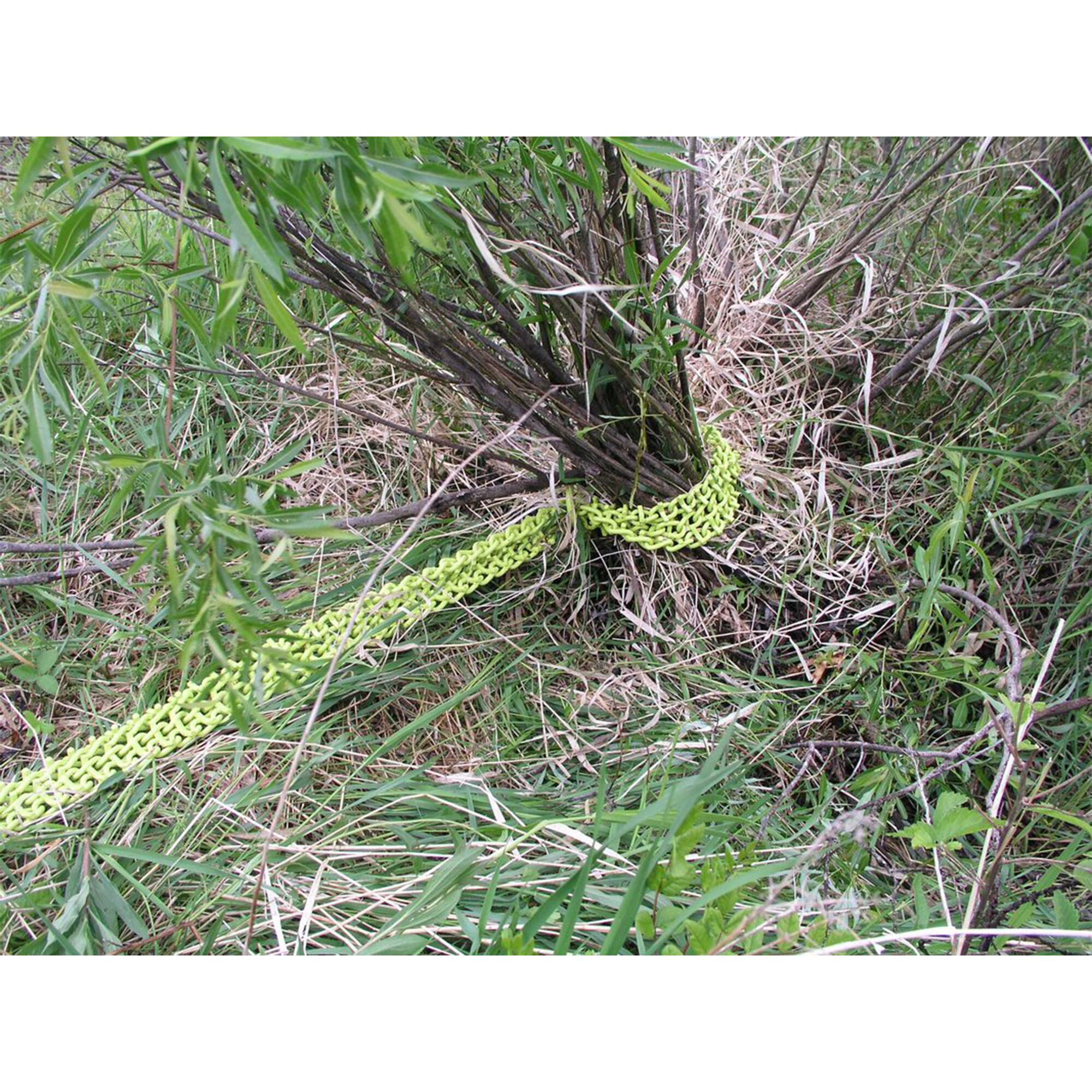 Alt View 3. Brush Grubber - Brush Grubber Extreme 6' Triple Chain ATV, UTV, & Tractor Shrub & Clump Grubber - Green.