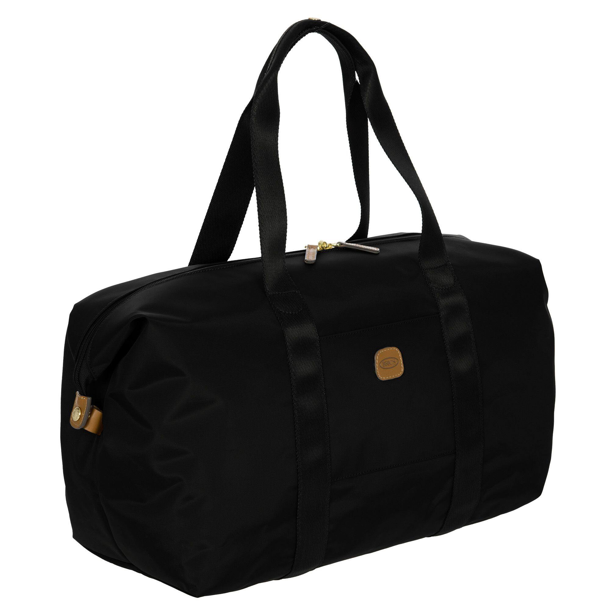 Angle. Bric's - X-travel 18'' Folding Duffle - Black.
