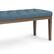 Alt View 13. Simpli Home - Waverly Tufted Ottoman Bench - Denim Blue.