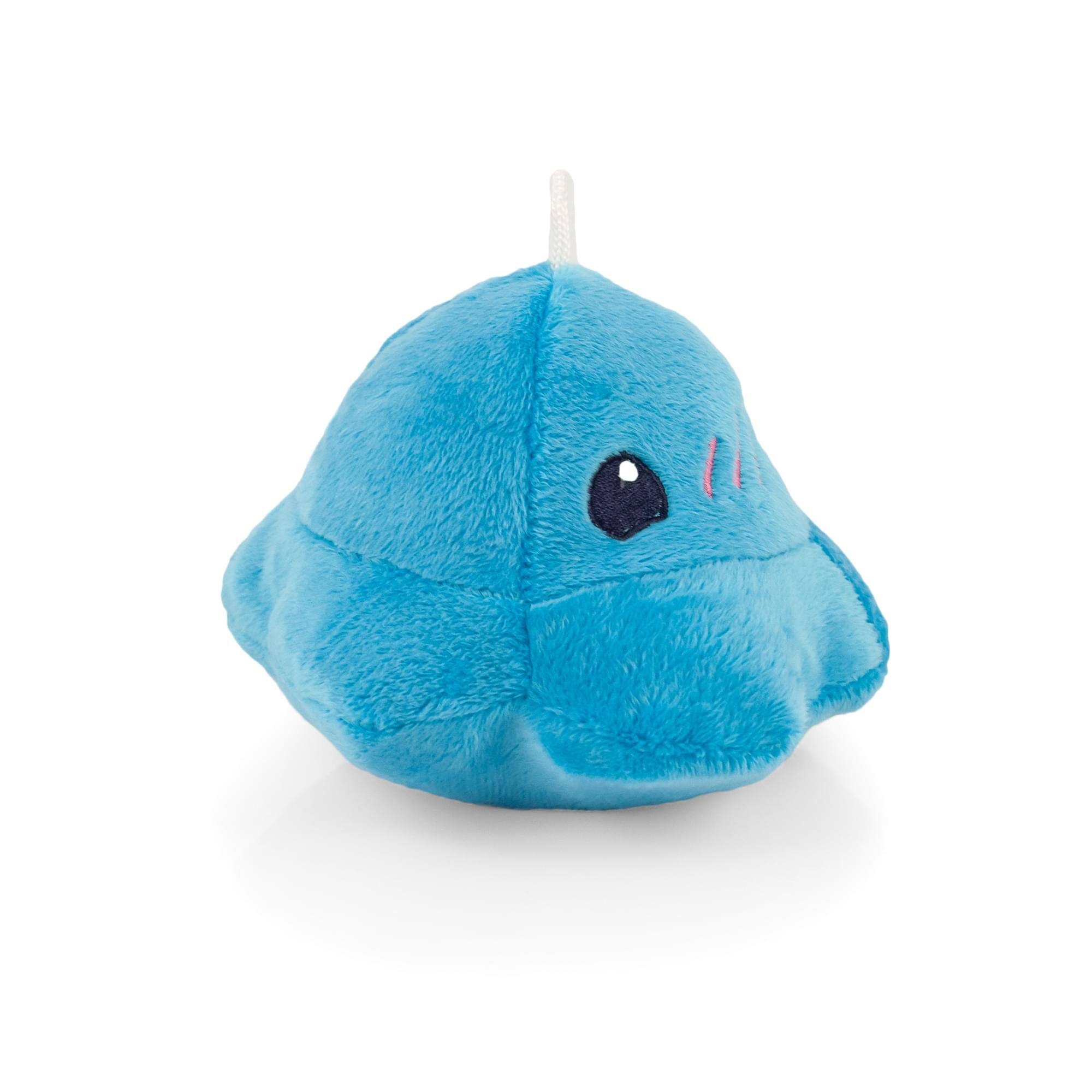 Alt View 2. Imaginary People - Slime Rancher Puddle Slime Plush Collectible | Soft Plush Doll | 4-Inch Tall - Blue.