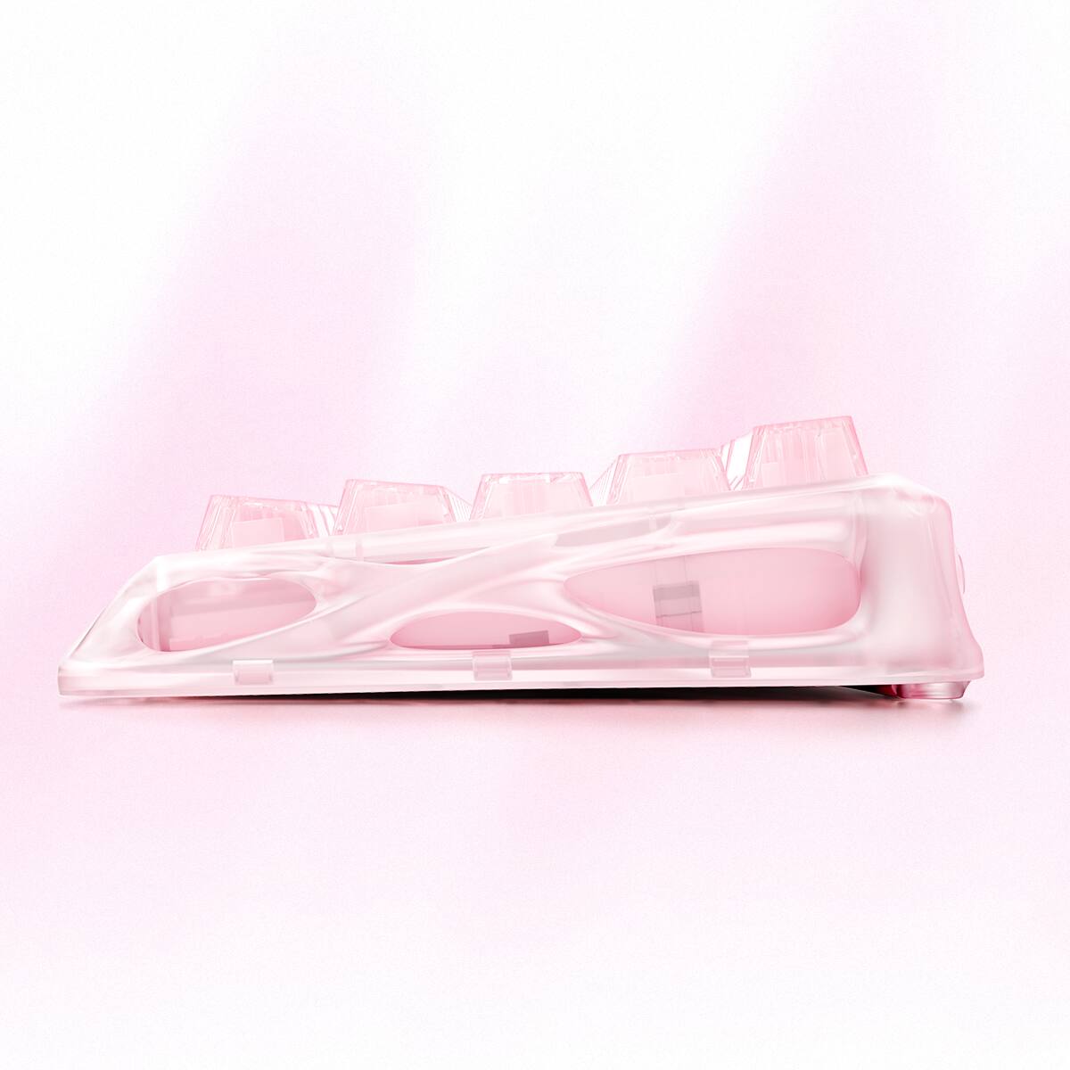 Alt View 1. GravaStar - GravaStar Mercury  V60 60% Hall Effect Magnetic Switch Gaming Keyboard - Crystal Rose.