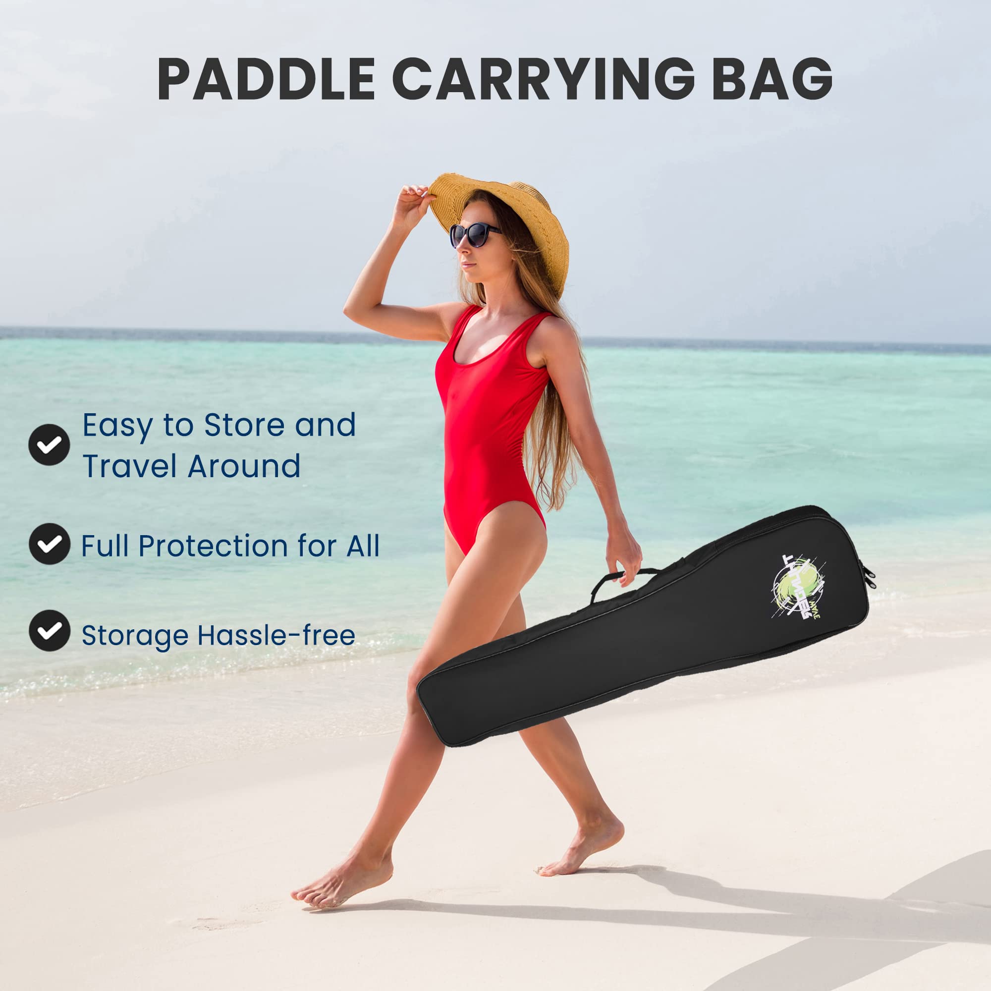 Paddle Carrying Bag

- Easy to Store and Travel Around
- Full Protection for All
- Storage Hassle-free