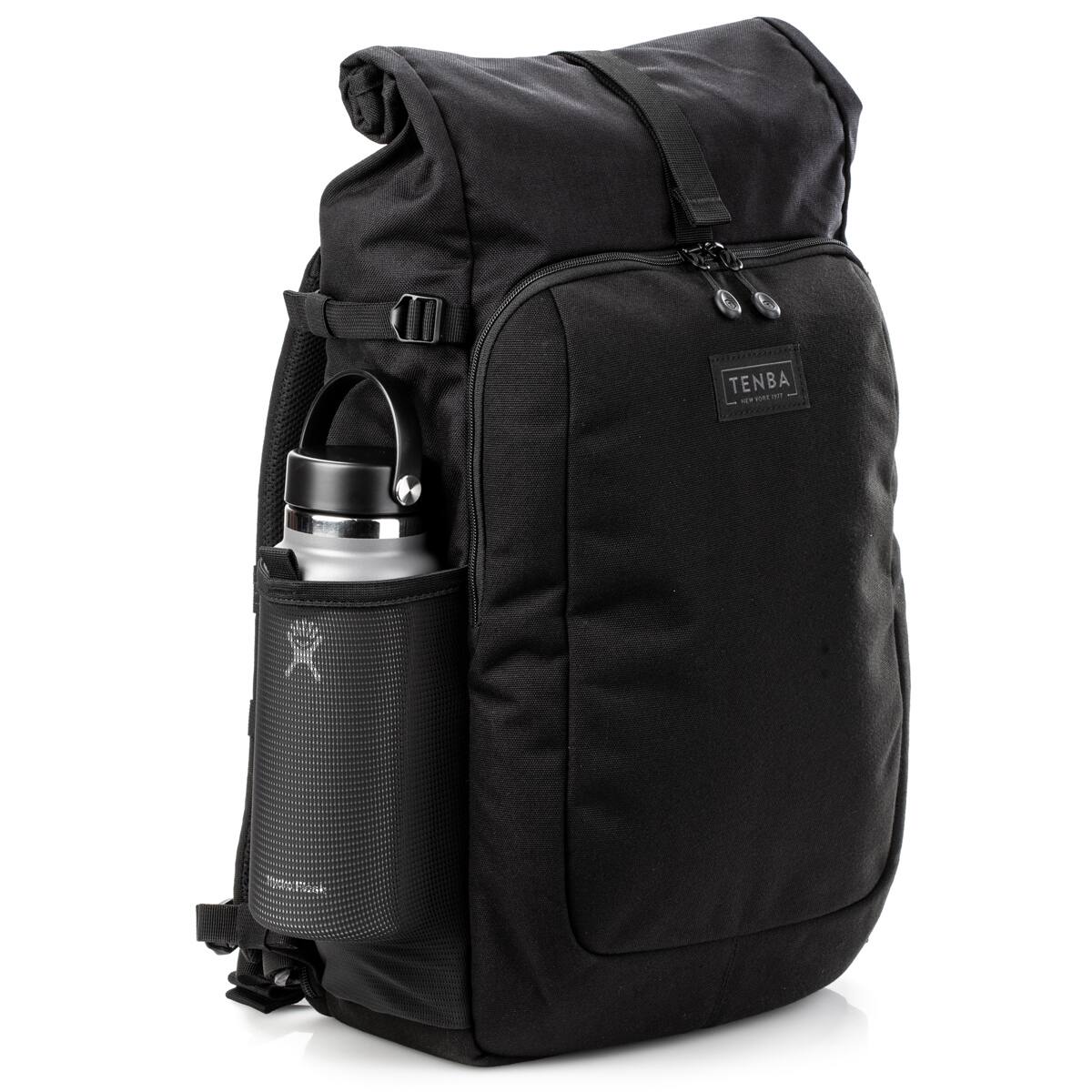 Alt View 5. Tenba - Tenba Fulton V2 16L Backpack for Mirrorless or DSLR Camera with 5-7 Lenses and 16" Laptop, Black.
