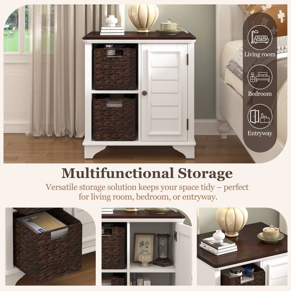 Living room  
Bedroom  
Entryway  

Multifunctional Storage  
Versatile storage solution keeps your space tidy – perfect for living room, bedroom, or entryway.