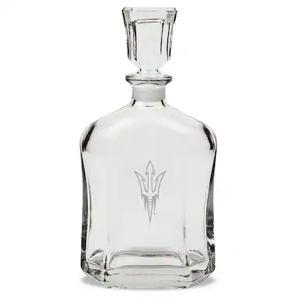 Front. Jardine - Arizona State Sun Devils 23.75oz. Crystal Decanter - Multicolor.