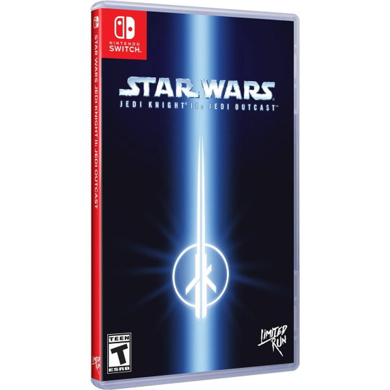STAR WARS  
JEDI KNIGHT & JEDI OUTCAST  

LIMITED RUN  

TEEN  
T  
ESRB  

NINTENDO SWITCH