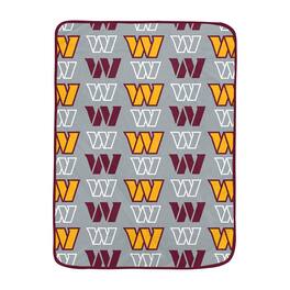 Pegasus - Washington Commanders 66" x 95" Oversized Logo Roll Ultra Cozy Blanket - Multicolor