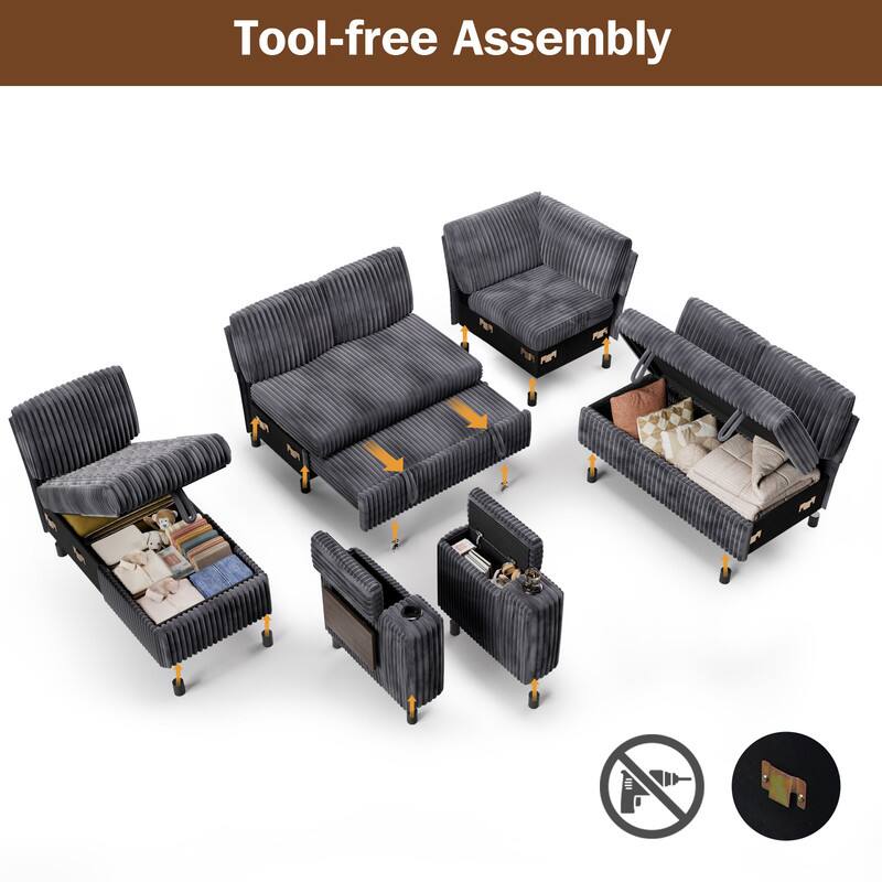 Tool-free Assembly
