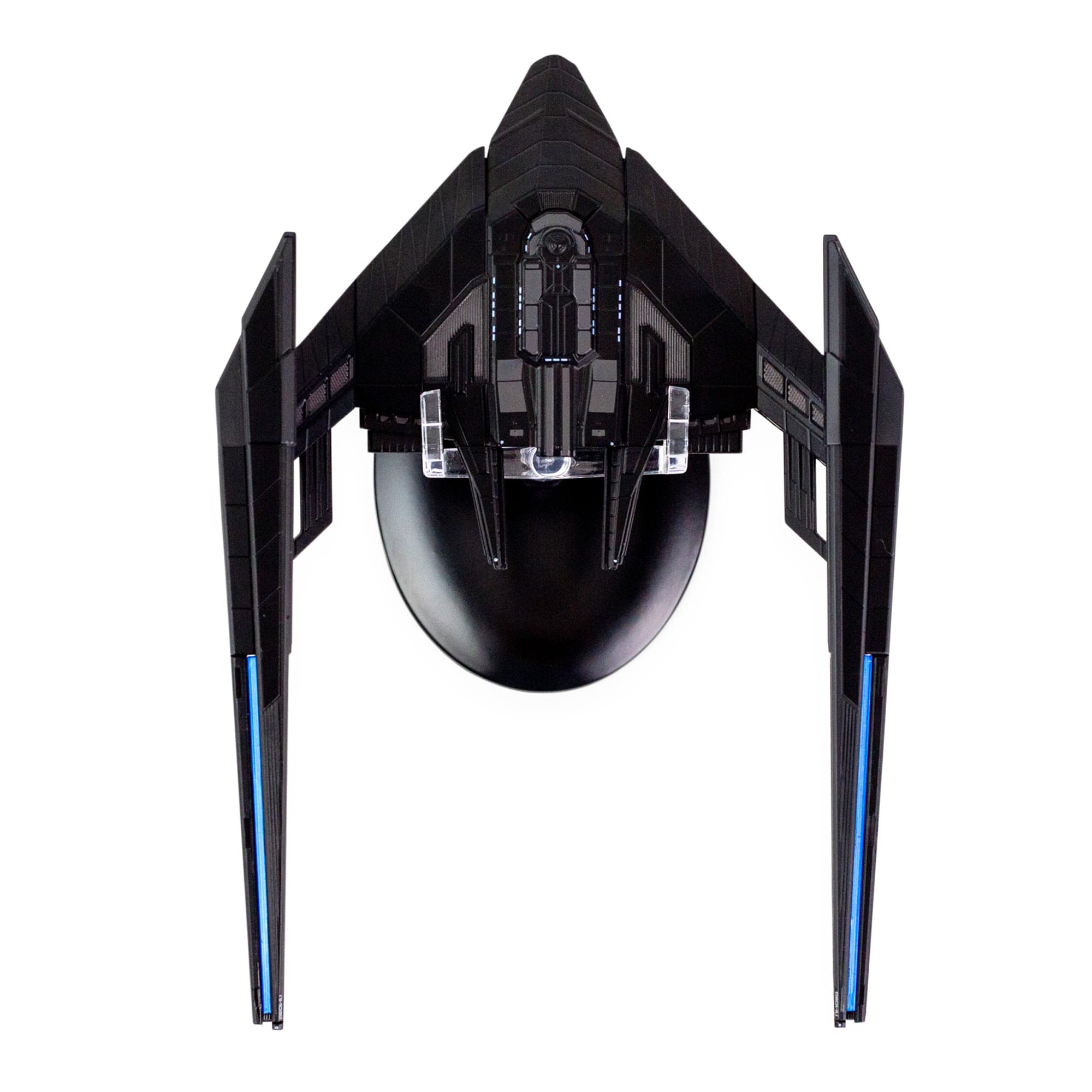 Alt View 4. Eaglemoss - Eaglemoss Star Trek Starship Replica | Stealth Ship - Black.