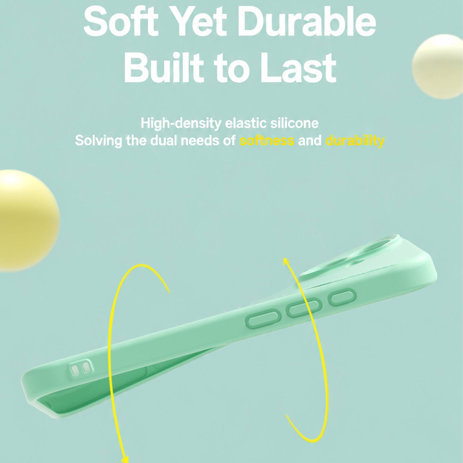 Soft Yet Durable Built to Last

High-density elastic silicone Solving the dual needs of softness and durability