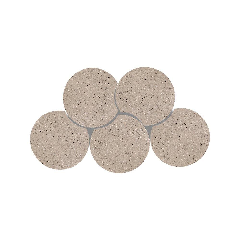 Alt View 2. Meridian Furniture - Dimple Taupe Coffee Table - Grey.