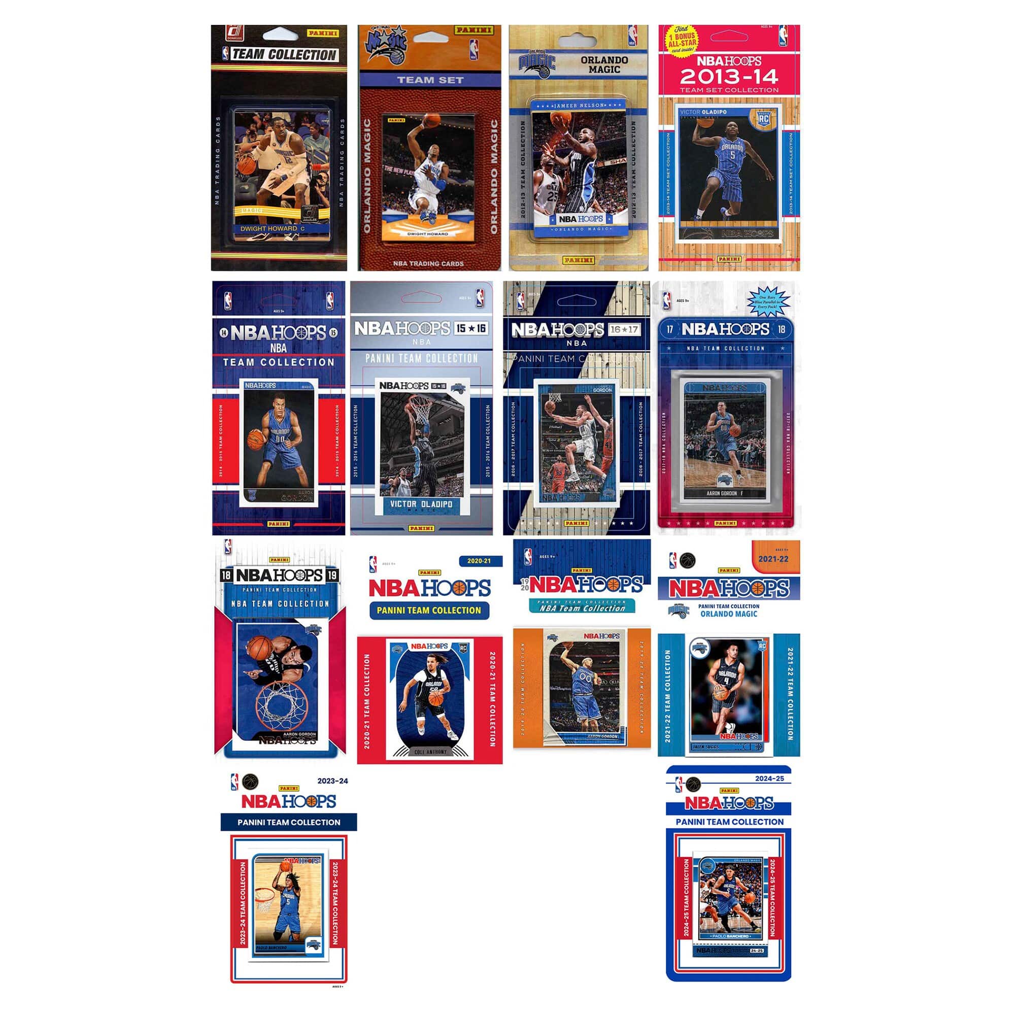 C&I Collectibles - Orlando Magic Trading Card Team Sets - Multicolor