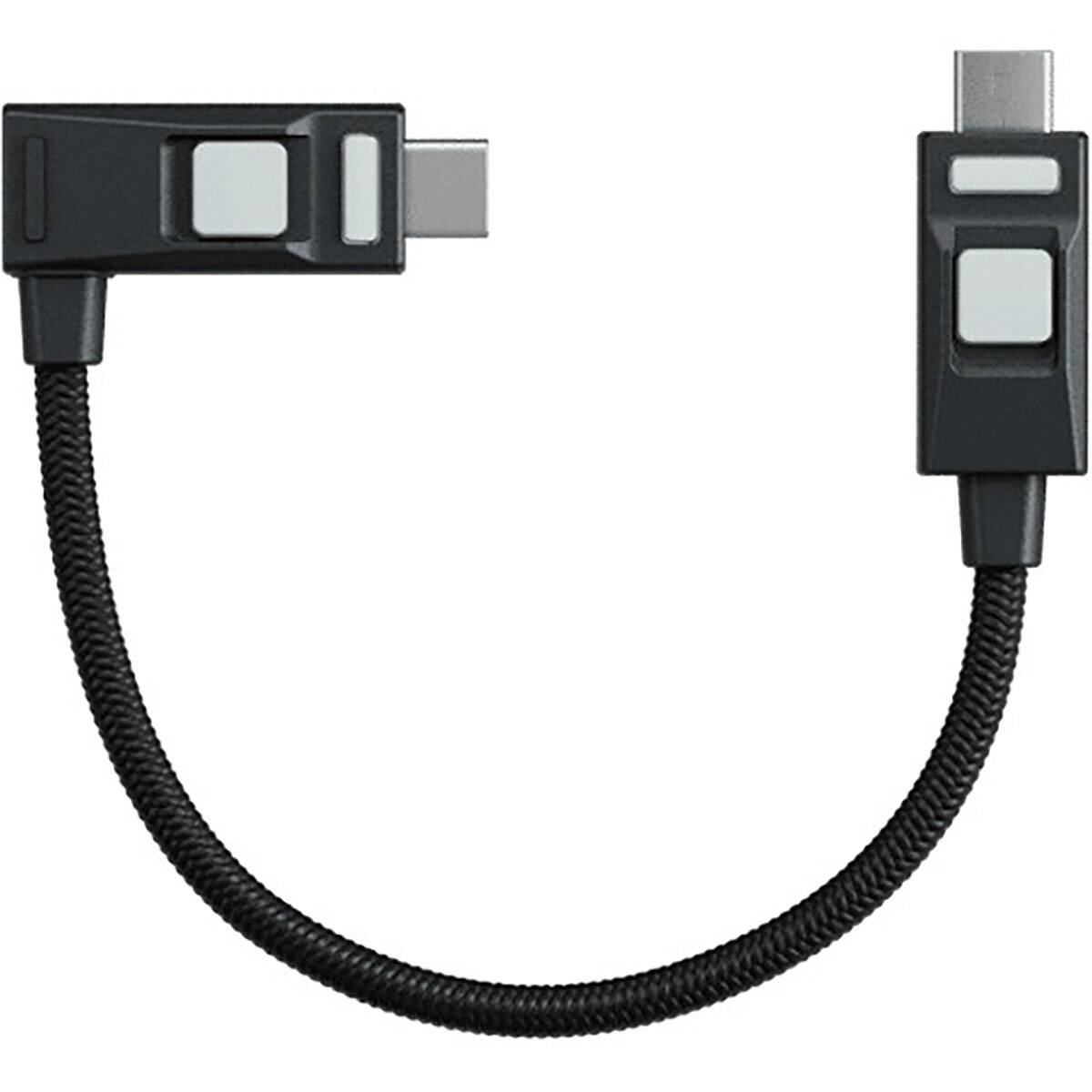 Front. Atomos - Atomos USB-C to USB-C Right Angle Locking Adapter Cable - 3.9".