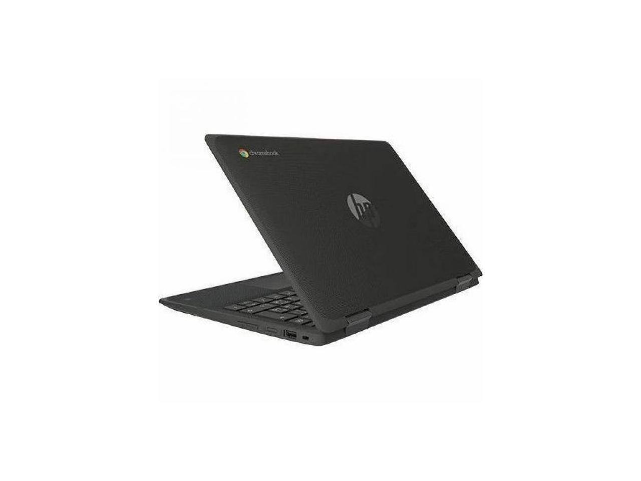 Alt View 5. HP - HP Fortis Flip G1m 11.6" Touchscreen Chromebook - 32GB - Jet Black - Black.