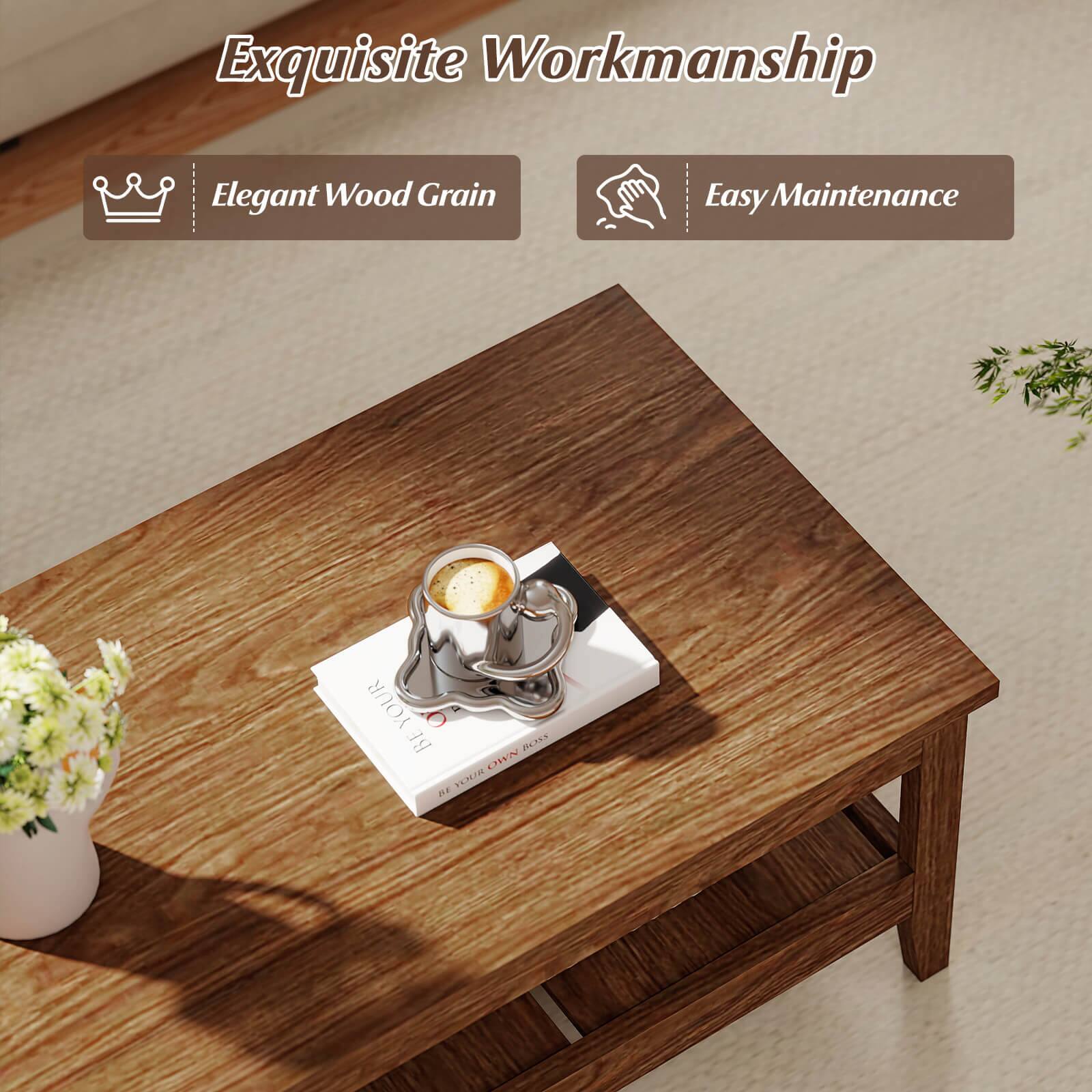 Exquisite Workmanship

- Elegant Wood Grain
- Easy Maintenance
